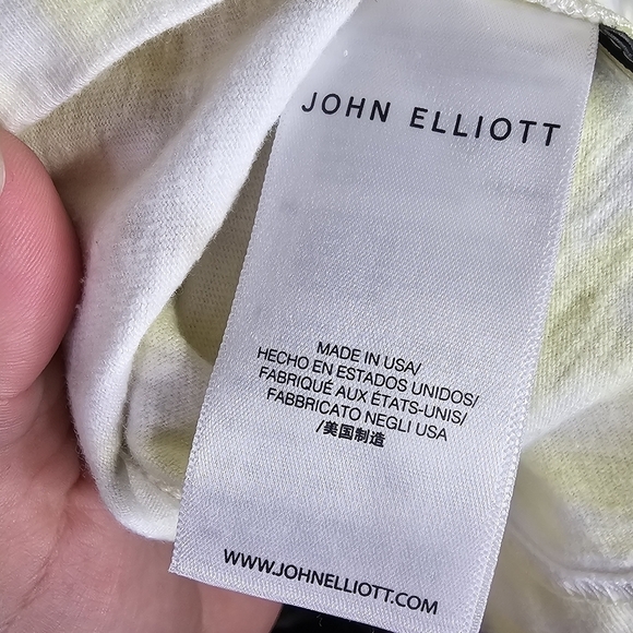 💕Host Pick 💕  New John Elliott RECONSTRUCTED TIE DYE MUSCLE TEE 2 - Picture 9 of 12